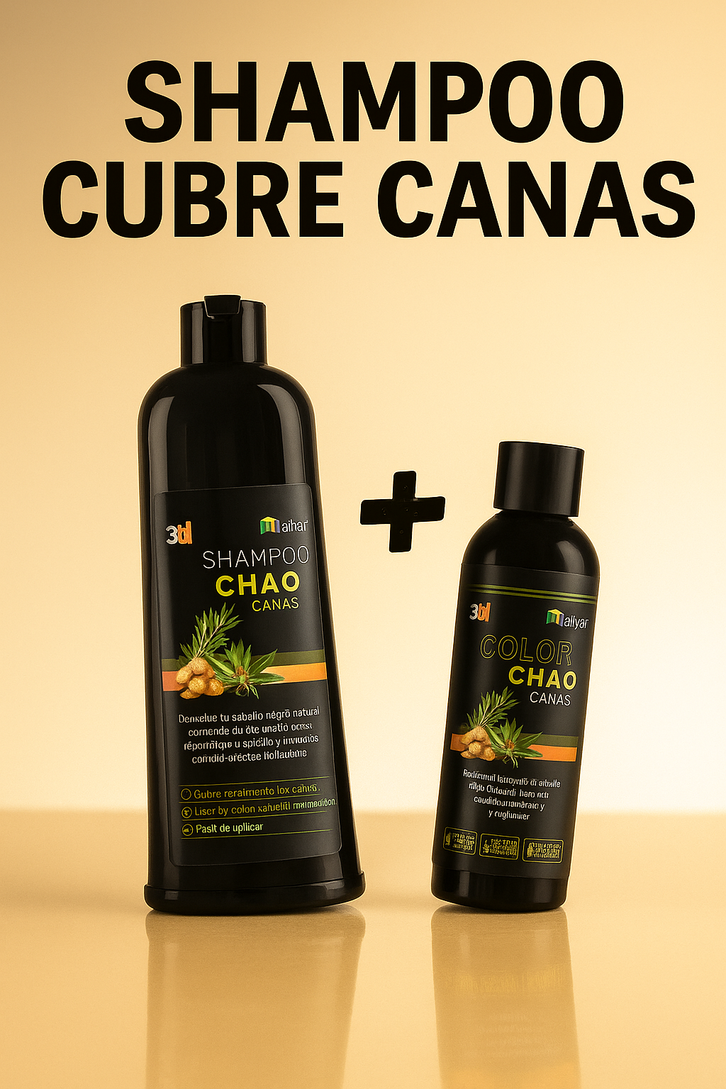 SHAMPOO CUBRE CANAS MALAYA CON TRATMIENTO