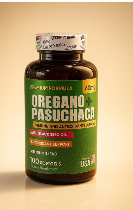 OREGANO + PASUCHACA x 60 CAPSULAS