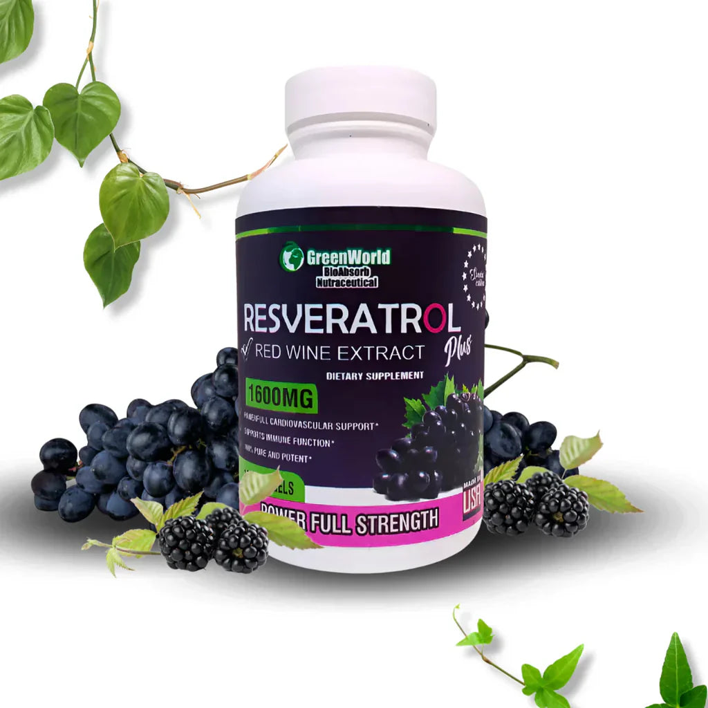 Resveratrol Redwine Extract 1600 mg – Green World