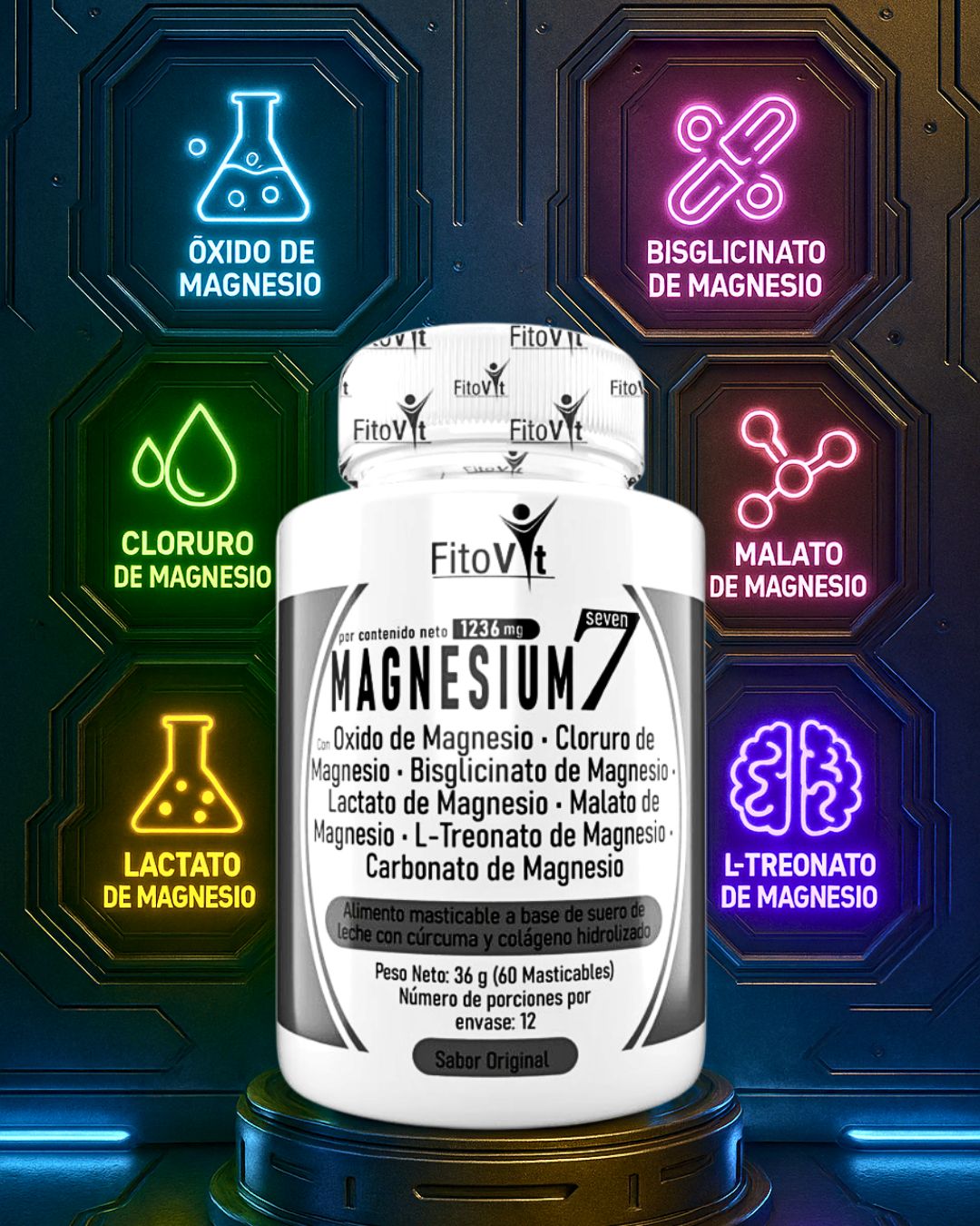 7 MAGNESIUM X60 UND FITOVIT