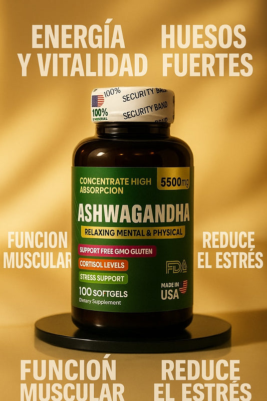 ASHWAGANDHA X 100 CAPSULAS
